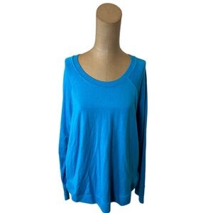 NWT! Athleta Mindset Sweatshirt Blue Size large